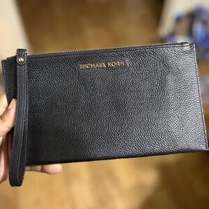 Black MK Wristlet